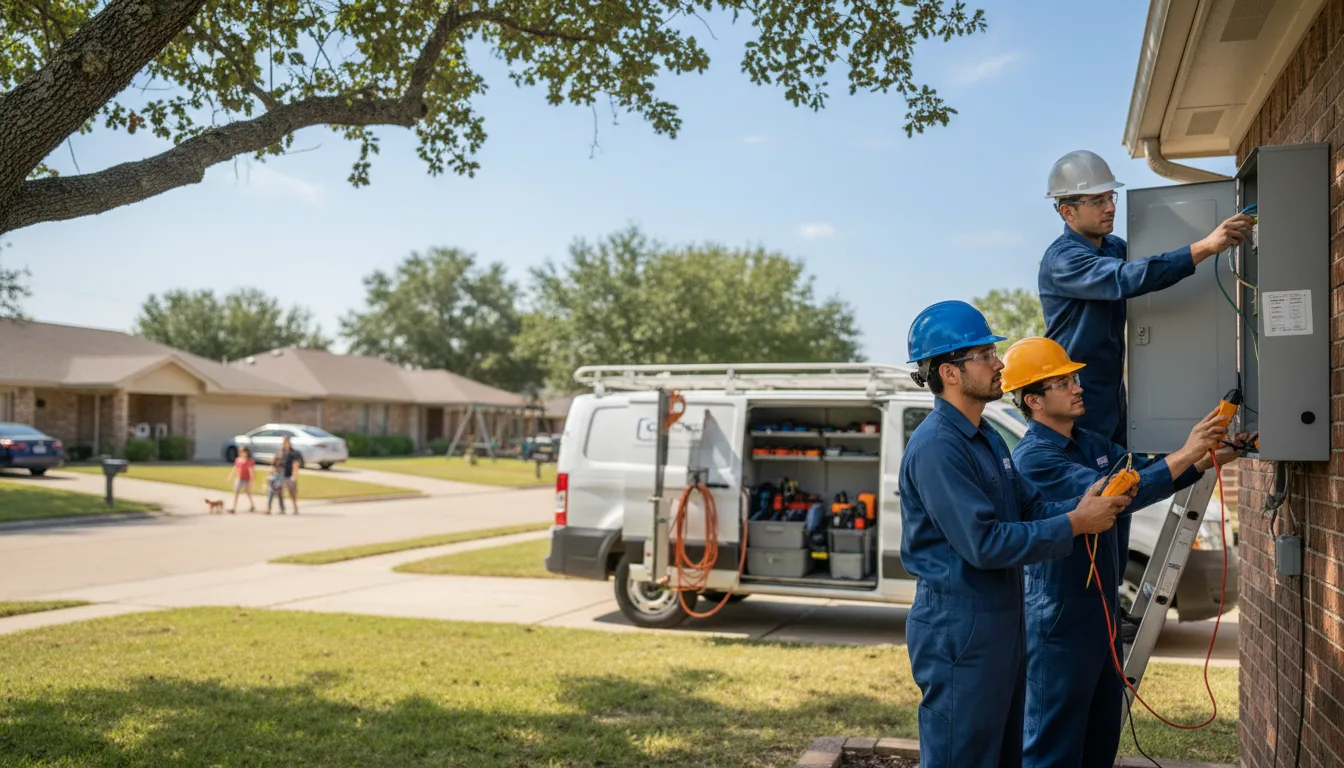 Certified electrician providing emergency electrical services in Foley, MO